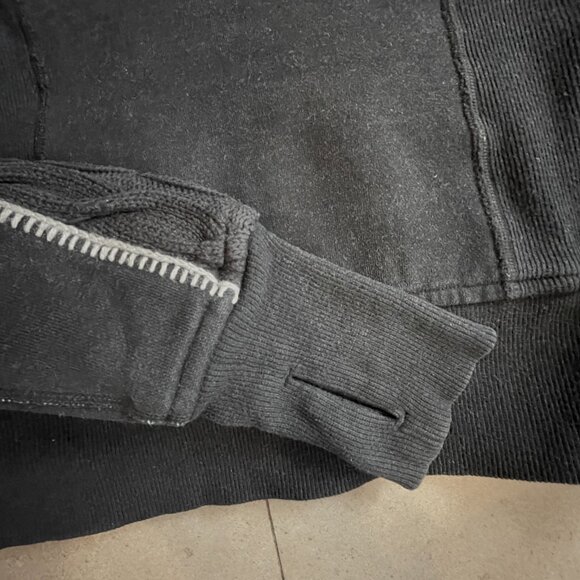 Lululemon Special edition cable knit Scuba Zip Hoodie-Size 2 - Picture 11 of 13